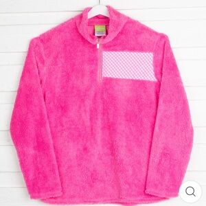 CLASSIC WHIMSY
Mom Sherpa Quarter Zip Fleece Jacket